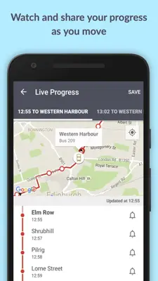 Transport for Edinburgh android App screenshot 0